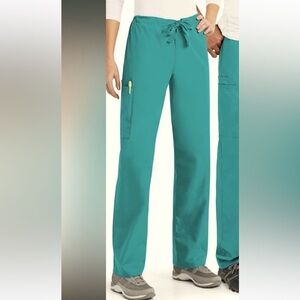NWT CHEROKEE 4100 Workwear Scrub tie pants. Sz M  Color SGRW unisex
